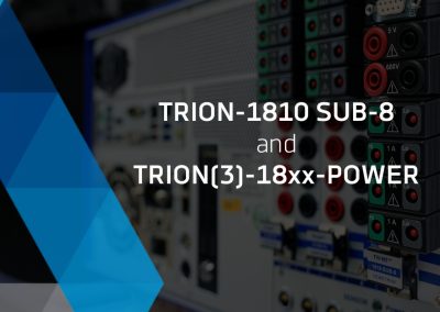 MODULE TRION3-1810-SUB-8 ET TRION(3)-18XX-POWER