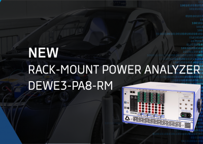 ANALYSEUR DE PUISSANCE EN RACK DEWE3-PA8-RM