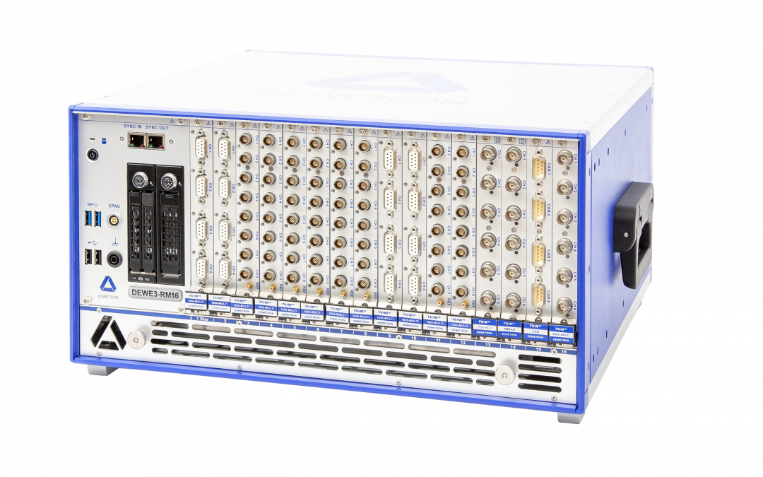 DEWE3-RMx – Systèmes d’acquisition rack 19″ (RM4 à RM16)