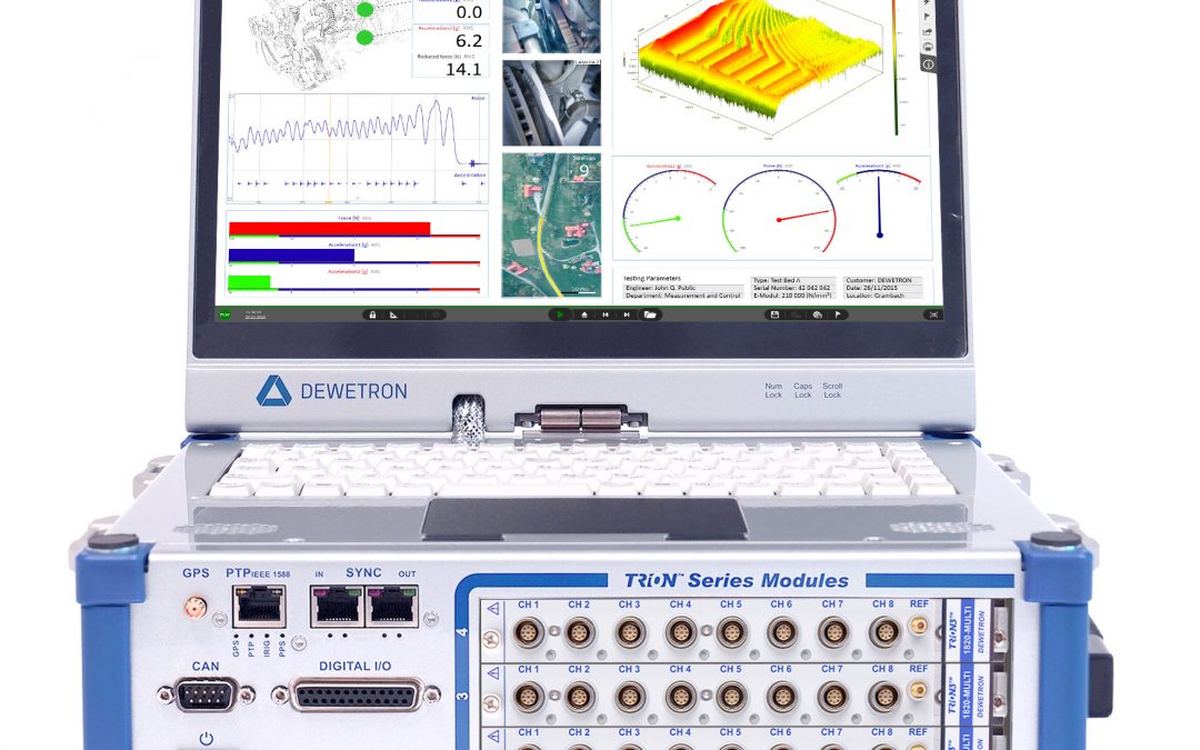 DEWE3-A4 – Système d’acquisition de données tout-en-un portable