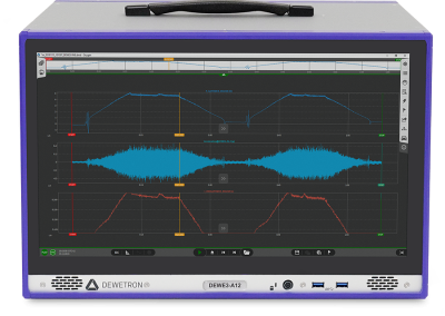 DEWE3-A8/A12 Système d’acquisition de données tout-en-un à grand nombre de canaux