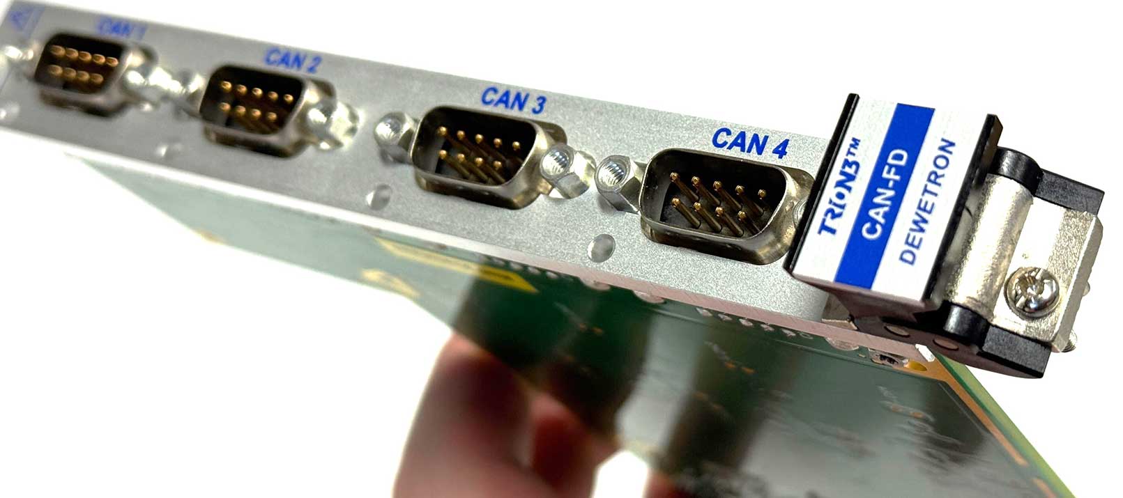 TRION3-CAN-FD : la nouvelle carte de mesure de DEWETRON