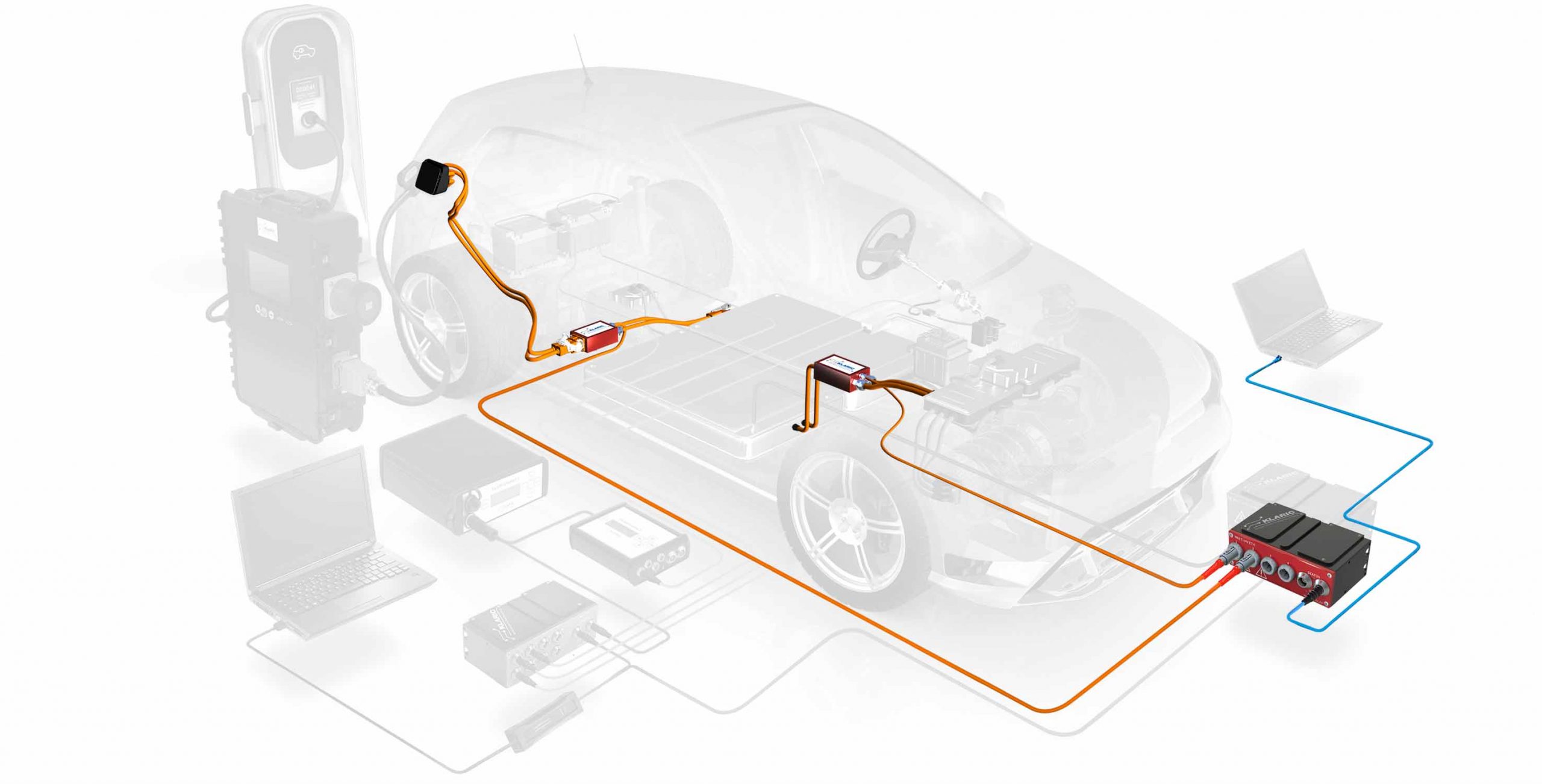 Mesure de puissance dans le système électrique haute tension du véhicule