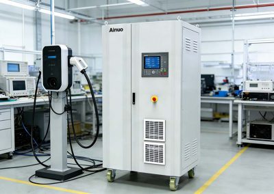 Applications du simulateur de réseau AC dans les tests de chargeurs EV et Vehicle-to-Grid